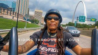 Riding through St. Louis On A Road Glide - Motovlog (S3.E1)