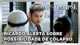 NOVELA APOCALIPSE: Ricardo alerta sobre possibilidade de colapso