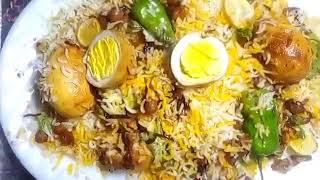 Anda Channa Biryani Recipe by ahsan maher.chickpeas and eags biryani.Anda Choley Dum Biryani Recipe