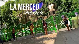 LA MERCED BUSY MARKET MEXICO CITY CDMX TOUR 2021 