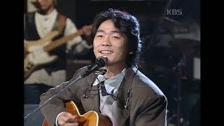 김광석(Kim Kwang Seok) - 흐린 가을 하늘에 편지를 써  [이문세쇼] | KBS 19951028 방송