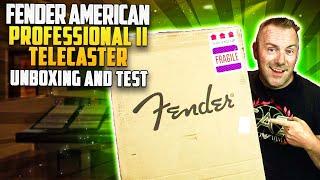 Fender American Professional II Telecaster | Unboxing and Test