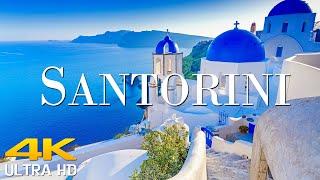 4K  Walking tour of Fira, Santorini, Greece 2024  4K HDR Walking Tour\ Scenic Film Nature