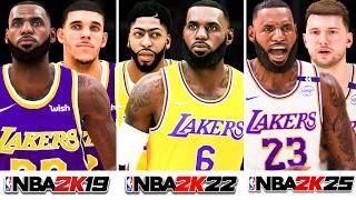 I Rebuild LeBron's Lakers in Every 2K