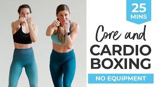 25-Minute High Intensity Cardio Kickboxing Workout (No Equipment!)  