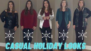 10 CASUAL HOLIDAY LOOKS 2020 | FASHION OVER 40