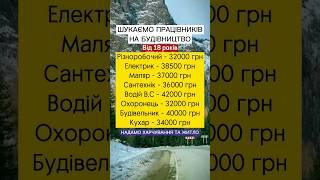 Робота на будівництві | вакансії в Україні #робота #вакансії