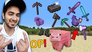 Minecraft, But Every Mob Trade OP items.........