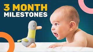 3 Month Developmental Milestones: What is Normal