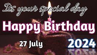 22 June 2024 Birthday Wishing Video||Birthday Video||Birthday Song