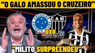 GALO AMASSOU O CRUZEIRO ! EMPATE AMARGO ! ATLÉTICO MG 0X0 CRUZEIRO ! NOTICIAS DO GALO HOJE