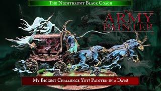 Let's paint The Nighthaunt Black Coach. Step by step paint guide!