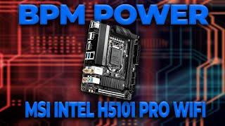 MSI H510I PRO Wi-Fi details close up, unboxing and overview