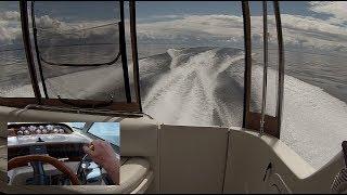 Boat Ride Back - Awesome Conditions! Sea Ray Sundancer