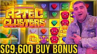 Buying SUPER BONUSES For SC9,600 On Aztec Cluster