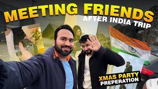 Meeting Our UK Friends After INDIA Trip | Christmas Planning In UK | Indian Youtuber In England