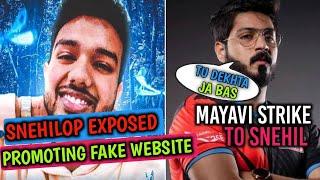 Snehil Op Exposed, Promotion Illegal Website | Mayavi And Snehil Op Matter