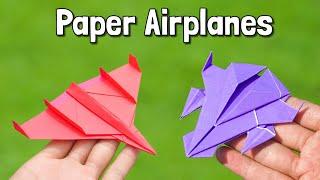 2 Fighter Planes from Paper - Origami Planes - ELEKTROGAMI