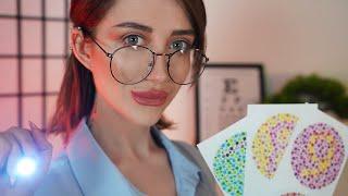 ASMR Tingly Eye Exam / British Doctor Roleplay