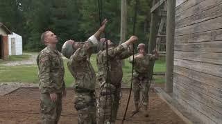 Watch These Soldiers Train On Fort Moore's Eagle Confidence Tower | MCoE Fort Moore (2018)