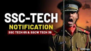 Indian Army SSC Tech 65 and SSCW Tech 36 Notification