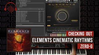 Checking Out: Elements Cinematic Rhythms by Zero-G