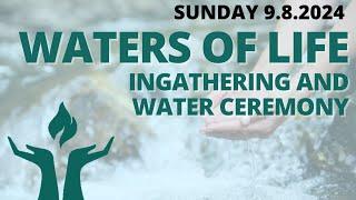 FirstU Sunday Service - September 8th - "Waters of Life: Ingathering and Water Ceremony"