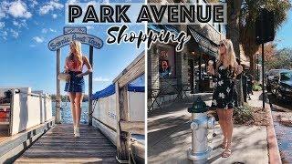 COME SHOPPING WITH ME IN FLORIDA - PARK AVENUE, WINTER PARK ORLANDO VLOG | Scarlett London