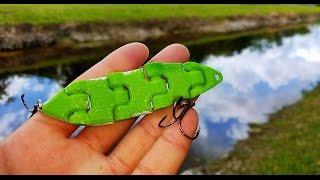 3D Printed Fishing Lure Catches Fish!!! DIY Is This The Future Of Fishing?
