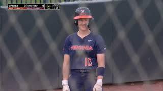 Virginia vs #15 Virginia Tech | Full College Softball 04/23/2024