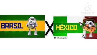 Hoje tem Brasil x México