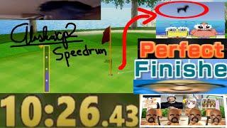 Wii Sports Resort Golf 18 Hole speedrun in 10:26