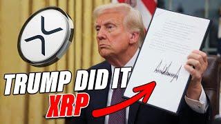 Ripple XRP News - ​XRP SKYROCKETS! Trump's Crypto Move Shakes the Market – Major Shift This Friday!