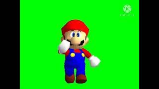 Super Mario 64 Wario Apparition Green Screen (1995-1996-Presents)