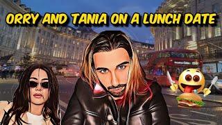 Orry and Tania at Soho for the viral TikTok burger joint 