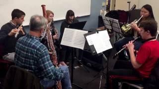 Franz Danzi Quintet in B-flat by members of the Youth Chamber Connection