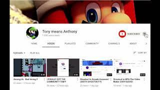 For Tony means Anthony