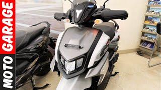 2024 YAMAHA RAY ZR 125 STREET RALLY - LIGHT GREY VERMILLION - SR  | DETAILED REVIEW