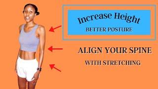 Morning stretch routine for height increase