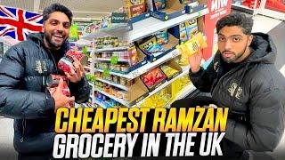 CHEAPEST GROCERIES in the UK for RAMADAN| Alhamdulillah Masjid Bhar Gai