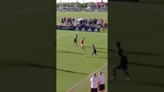LA Galaxy U17 young star Alejandro Alcala twisting defenders round #trending #ytshorts