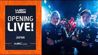  Opening Ceremony LIVE | WRC FORUM8 Rally Japan 2024