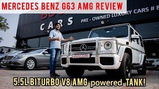 Mercedes G63 AMG Review | The "ULTIMATE SUV" for India | G-wagon | Boom Cars Chennai | JRS Cars