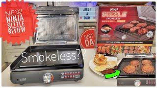 NEW! Ninja Sizzle Smokeless Indoor Grill & Griddle Review   Is It Really Smokeless?