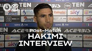 SPEZIA 1-1 INTER | ACHRAF HAKIMI EXCLUSIVE INTERVIEW [SUB ENG] 