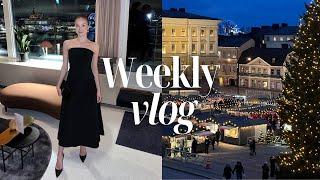 Vlogmas: Christmas traditions, black Friday haul, Helsinki Christmas market, Q&A, weekly vlog