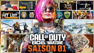 TOUT SAVOIR SUR LA SAISON 1 DE BLACK OPS 6 & WARZONE !