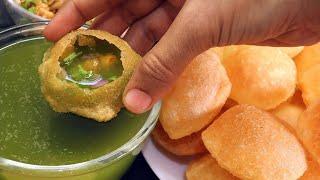 Perfect Pani Puri Recipe A-Z | ఇంట్లోనే పానీ పూరి ఇలా సింపుల్ గా చేస్కోండి | Golgappa | Panipuri