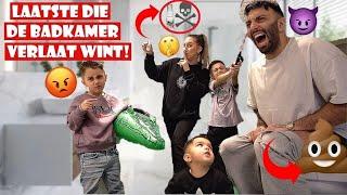 LAATSTE DIE DE BADKAMER VERLAAT WINT!!  | LAKAP JUNIOR