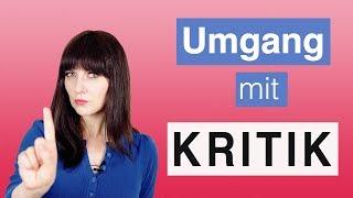 Umgang mit KRITIK | Wie reagiert man souverän? | Tatjana gibt Tipps